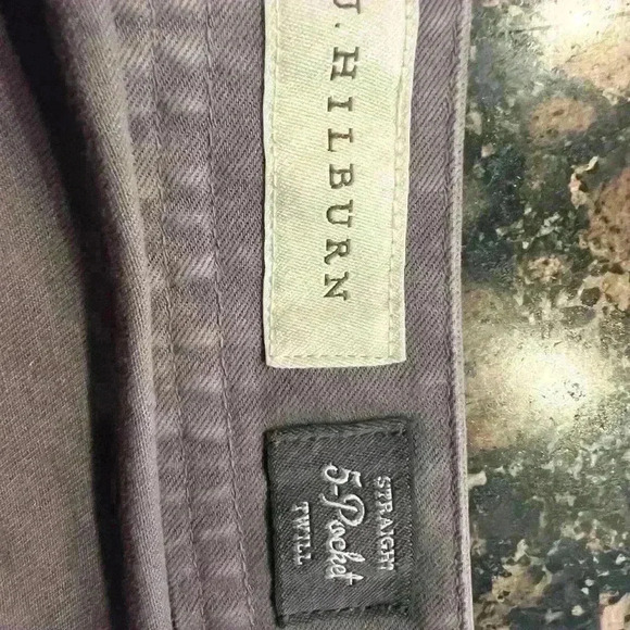 J Hilburn straight 5 pocket twill pant. Size 30. Perfect condition - Picture 7 of 8